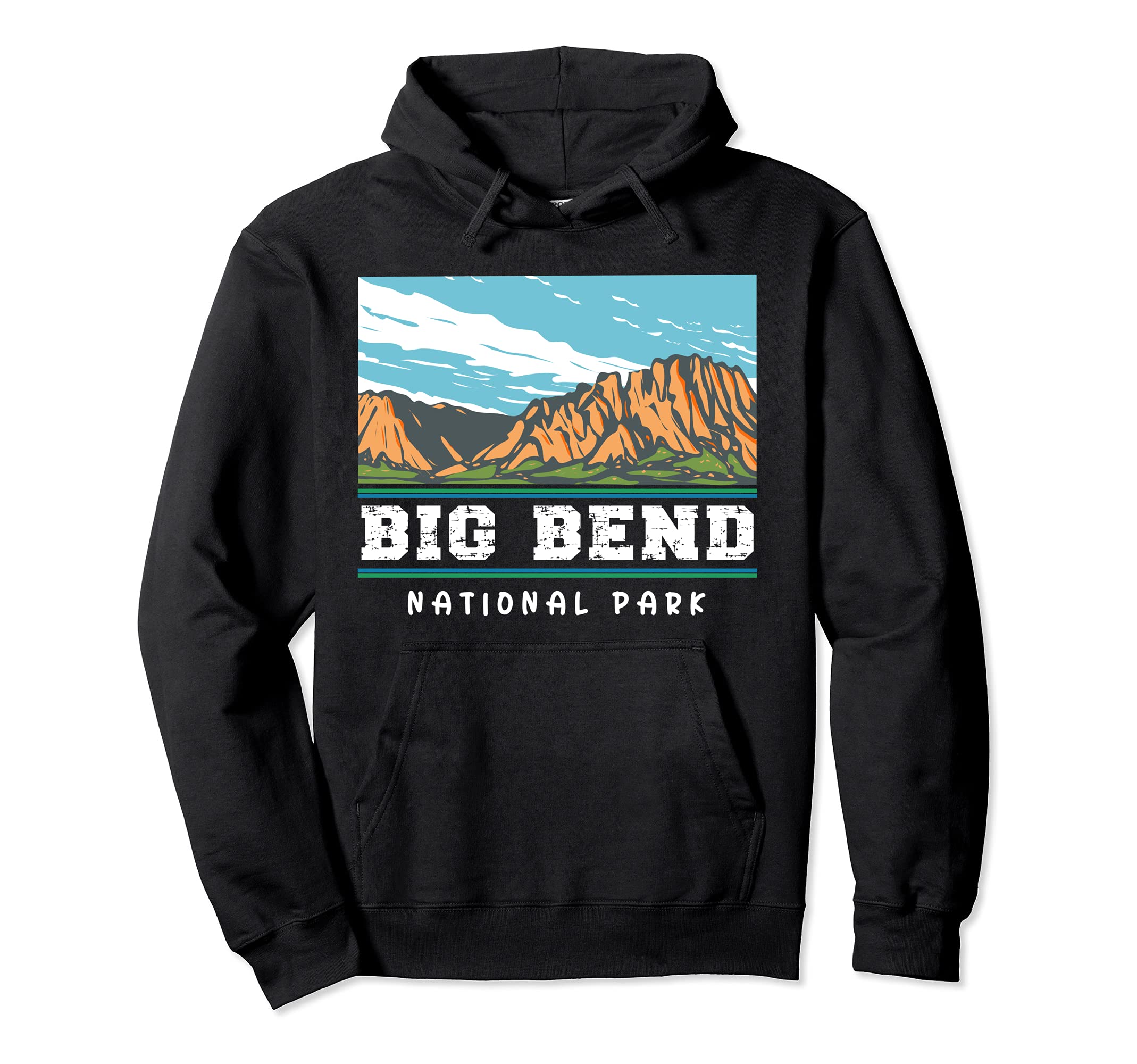 National Park Big Bend National Park Hoodie - Trendy Graphic for Adults - T-Shirt, Sweatshirt, Hoodie