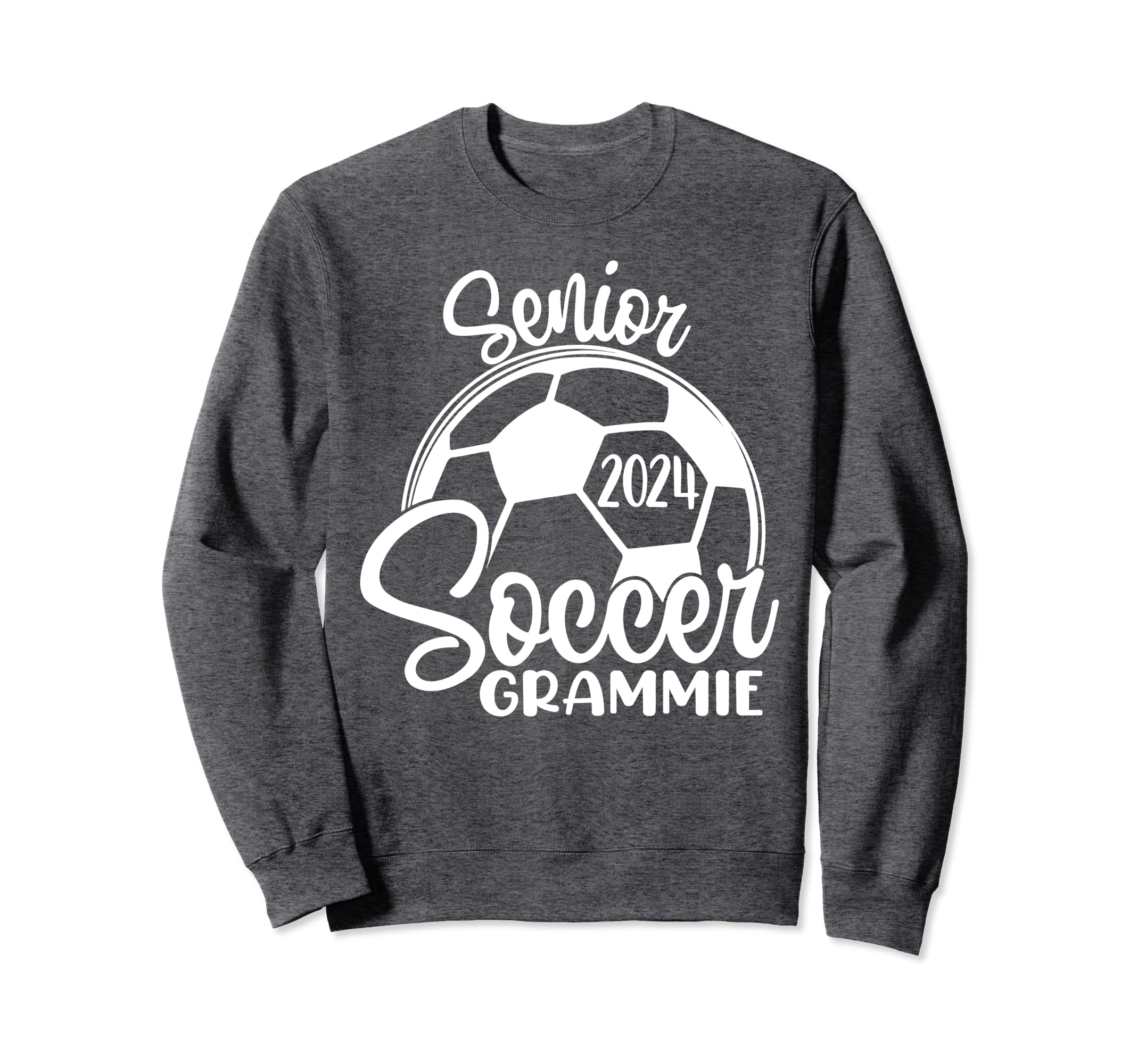 Senior Soccer Grammie 2024 Class Sweatshirt - Novelty Apparel for Adults - T-Shirt, Sweatshirt, Hoodie