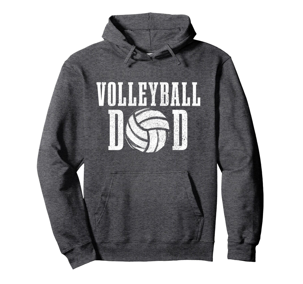 Volleyball Dad Fathers Day Sports Hoodie - Custom Art Print Men Women - T-Shirt, Sweatshirt, Hoodie