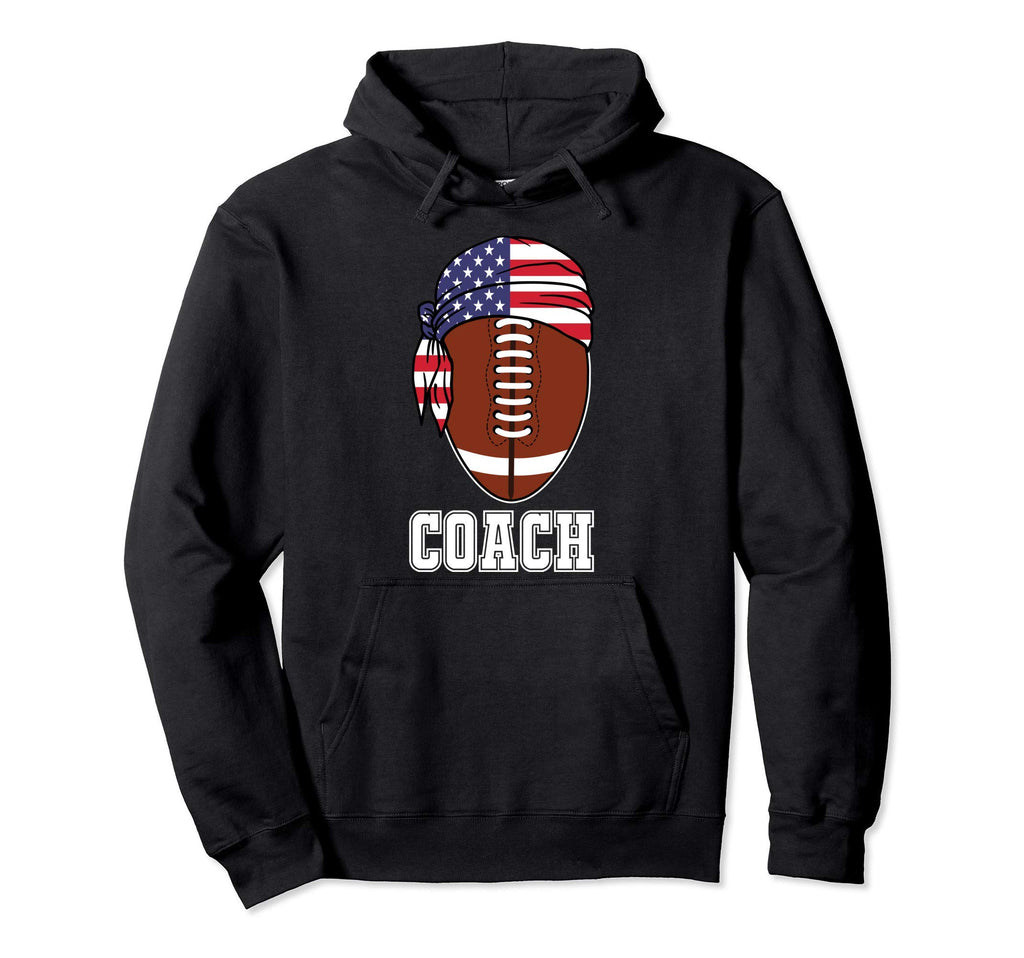 Football Coach Coaches Gifts Mens Hoodie - Streetwear Style Men Women - T-Shirt, Sweatshirt, Hoodie