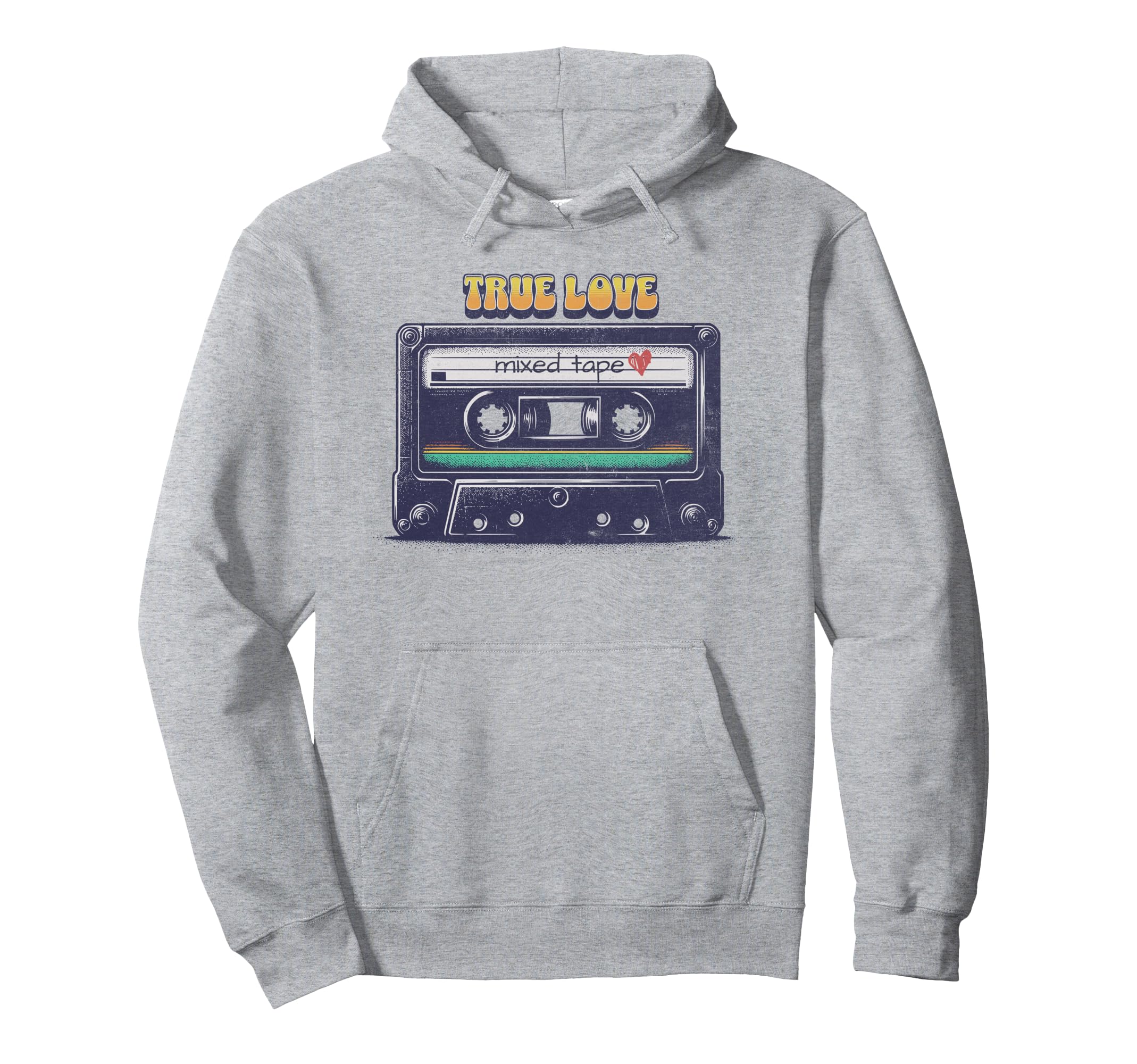Cassette Mixed Tape True Love Hoodie - Aesthetic Graphic Men Women - T-Shirt, Sweatshirt, Hoodie