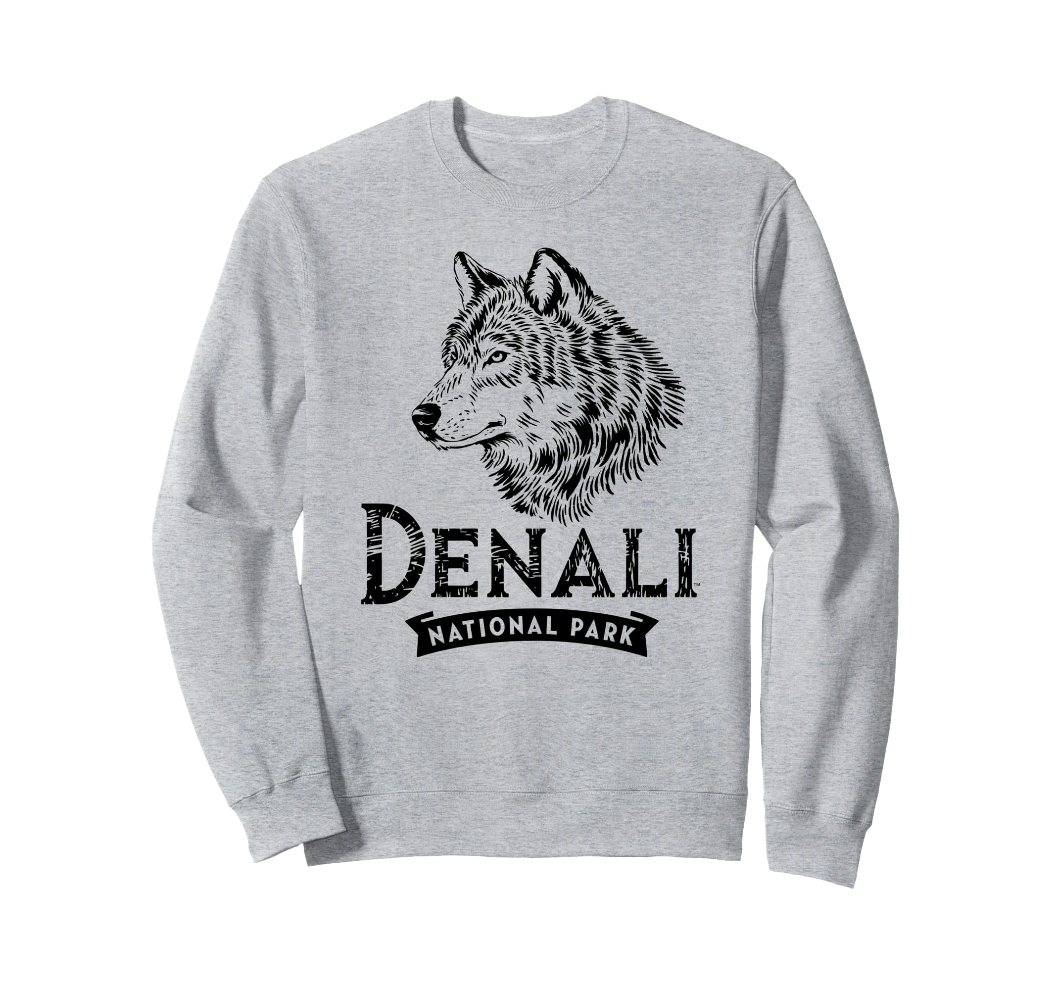 Denali Est 1917 Alaska National Sweatshirt - Custom Art Print Men Women - T-Shirt, Sweatshirt, Hoodie