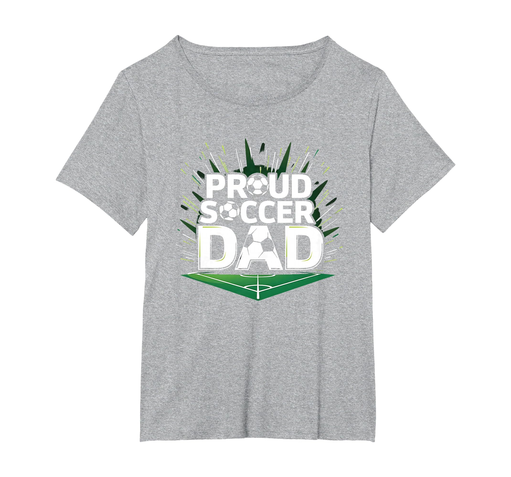 Proud Soccer Dad Cheering Sideline T-Shirt - Custom Art Print for Adults - T-Shirt, Sweatshirt, Hoodie
