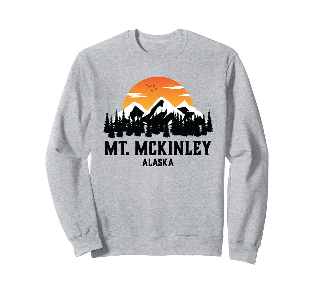Mount Mckinley National Park Alaska Sweatshirt - Graphic Print Men Women - T-Shirt, Sweatshirt, Hoodie