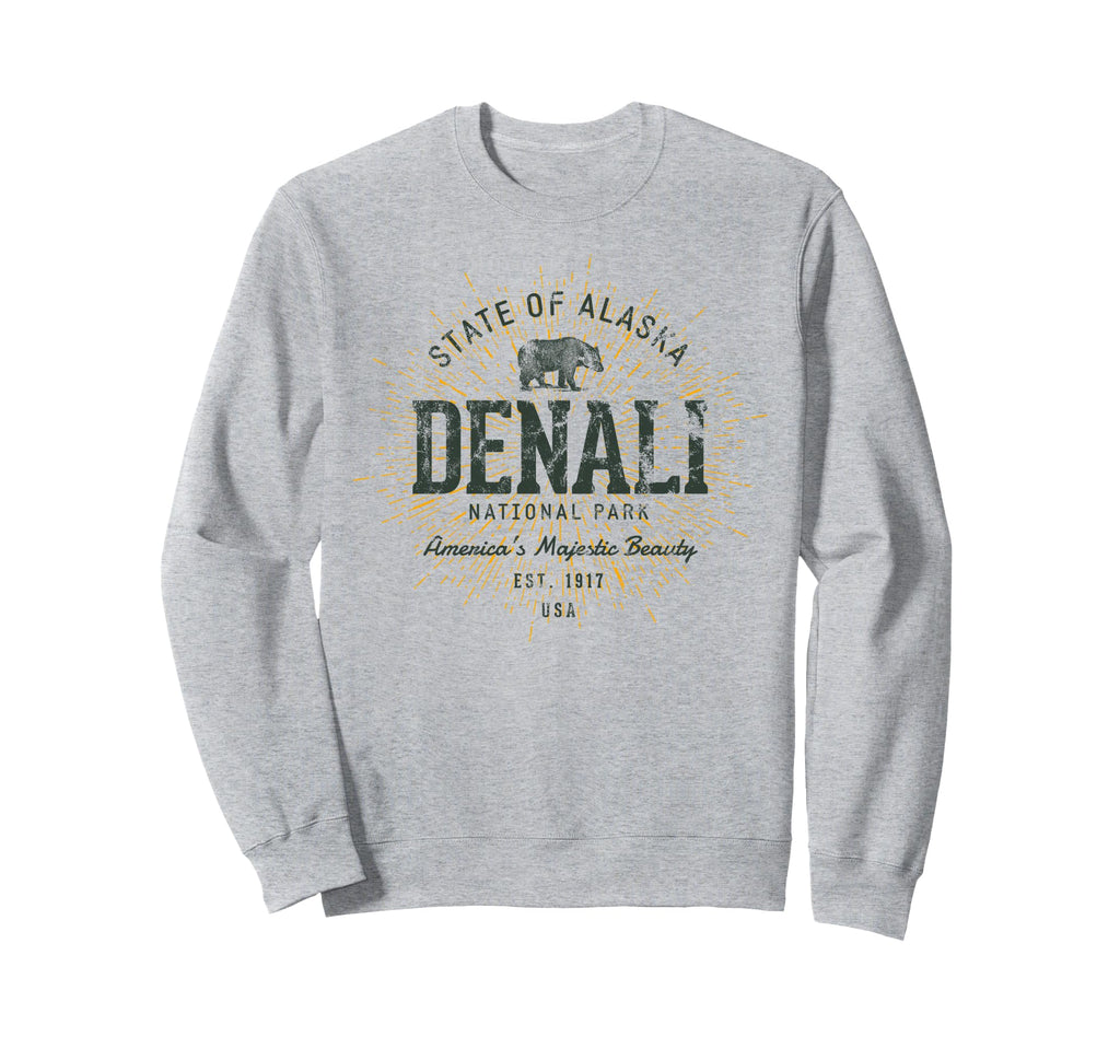 Denali National Park Sweatshirt - Trendy Graphic Men Women - T-Shirt, Sweatshirt, Hoodie