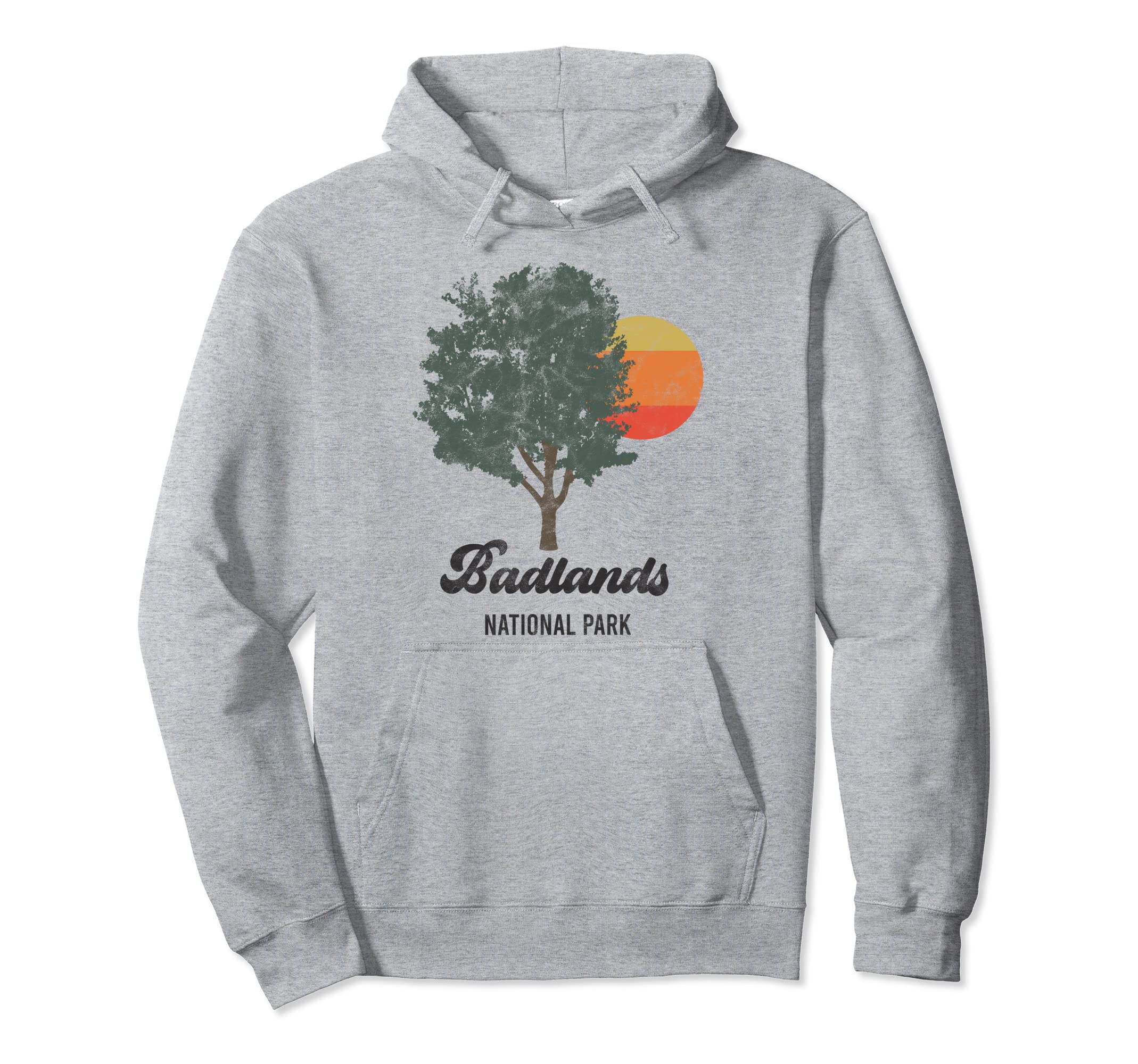Badlands National Park Hiking Camping Hoodie - Fun Novelty Design Men Women - T-Shirt, Sweatshirt, Hoodie