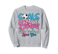 Gender Reveal Goals Or Bows Sweatshirt - Aesthetic Graphic for Adults - T-Shirt, Sweatshirt, Hoodie