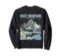 Rocky Mountains Colorado National Sweatshirt - Streetwear Style for Adults - T-Shirt, Sweatshirt, Hoodie