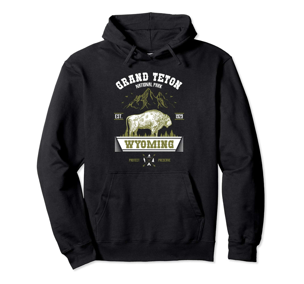 Grand Teton National Park Gift Hoodie - Aesthetic Graphic Unisex - T-Shirt, Sweatshirt, Hoodie
