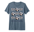 Coquette Bow Soccer Mom Soccer Lovers T-Shirt - Graphic Print for Adults - T-Shirt, Sweatshirt, Hoodie