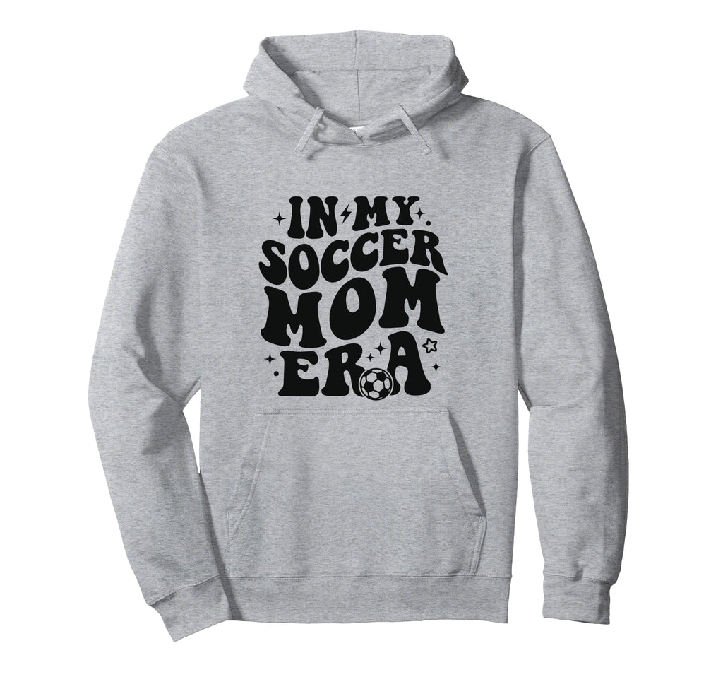 My Soccer Mom Era Groovy Soccer Mama Hoodie - Custom Art Print Unisex - T-Shirt, Sweatshirt, Hoodie