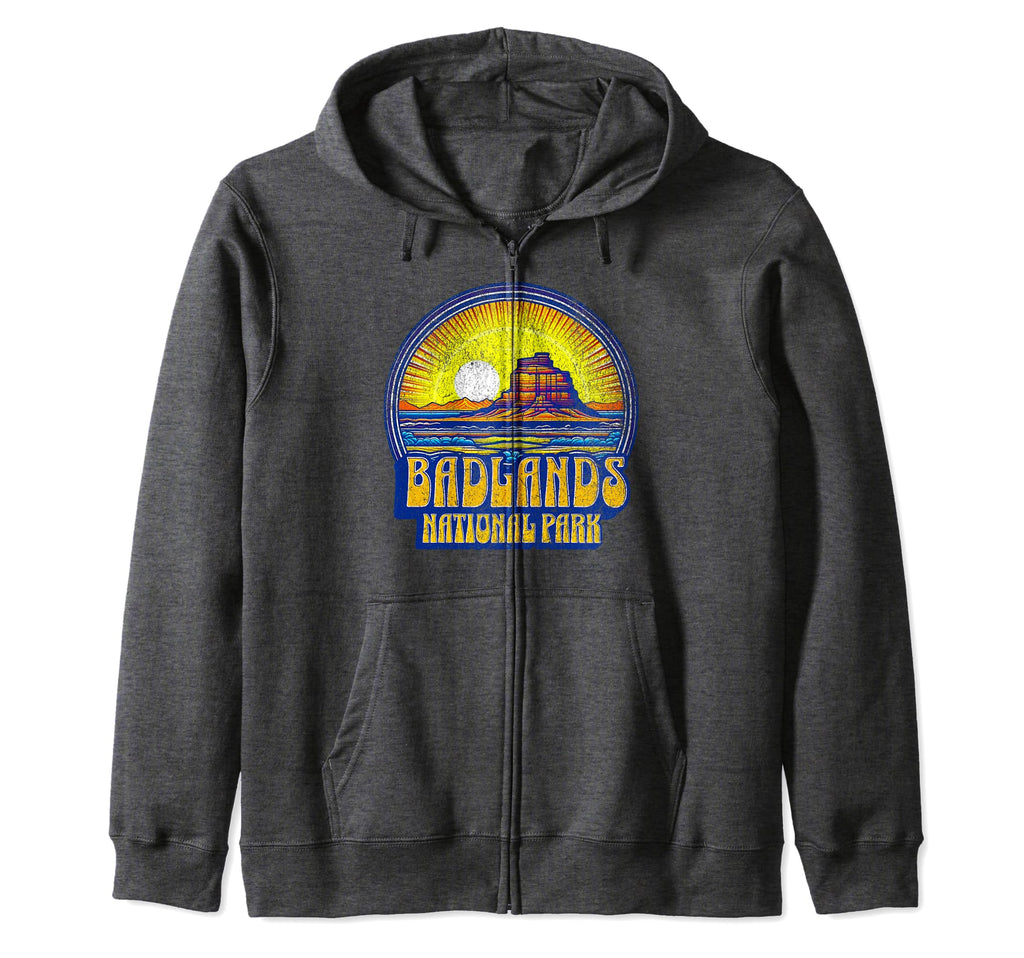 Badlands National Park South Dakota Sweatshirt - Graphic Print for Adults - T-Shirt, Sweatshirt, Hoodie