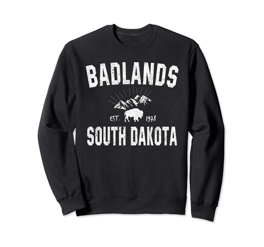 Badlands National Park Hiking Sweatshirt - Aesthetic Graphic Men Women - T-Shirt, Sweatshirt, Hoodie