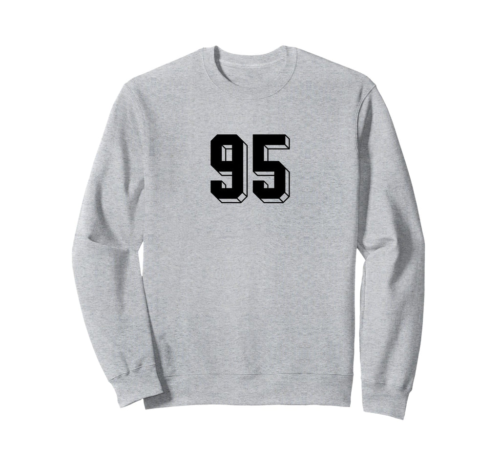 Number 95 80S 90S Soccer Team Sweatshirt - Custom Art Print for Adults - T-Shirt, Sweatshirt, Hoodie