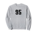 Number 95 80S 90S Soccer Team Sweatshirt - Custom Art Print for Adults - T-Shirt, Sweatshirt, Hoodie