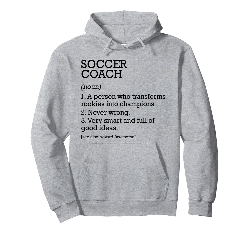 Soccer Coach Job Definition Personalized Hoodie - Trendy Graphic Unisex - T-Shirt, Sweatshirt, Hoodie