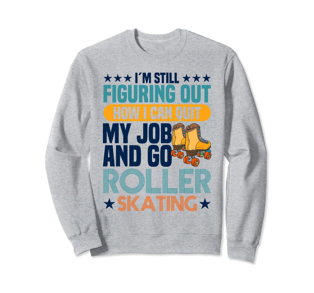 Roller Skating 80S Party Disco Sweatshirt - Graphic Print Unisex - T-Shirt, Sweatshirt, Hoodie