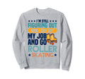Roller Skating 80S Party Disco Sweatshirt - Graphic Print Unisex - T-Shirt, Sweatshirt, Hoodie