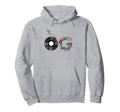 Old School Og Hip Hop Head Vinyl Cds Hoodie - Aesthetic Graphic Men Women - T-Shirt, Sweatshirt, Hoodie