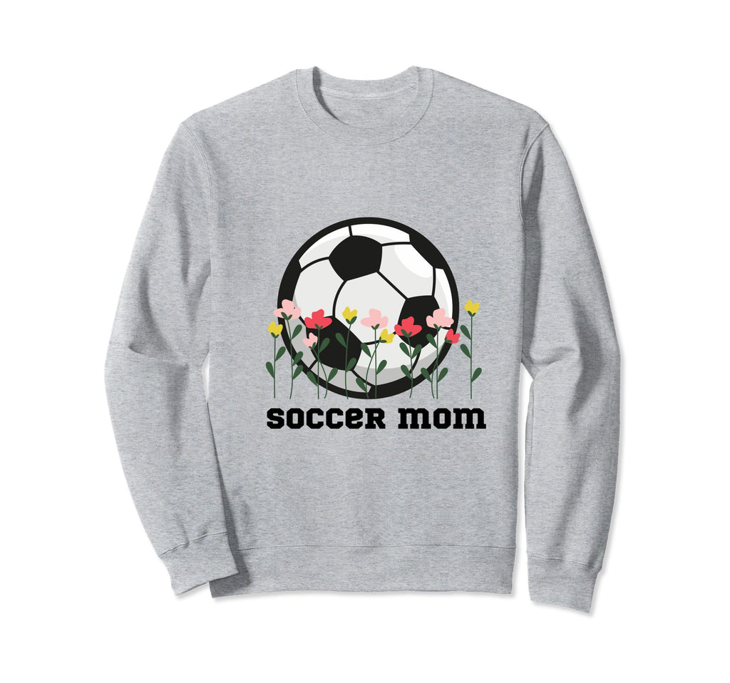 Soccer Mom Soccer Lovers Player Sweatshirt - Trendy Graphic for Adults - T-Shirt, Sweatshirt, Hoodie
