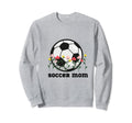 Soccer Mom Soccer Lovers Player Sweatshirt - Trendy Graphic for Adults - T-Shirt, Sweatshirt, Hoodie