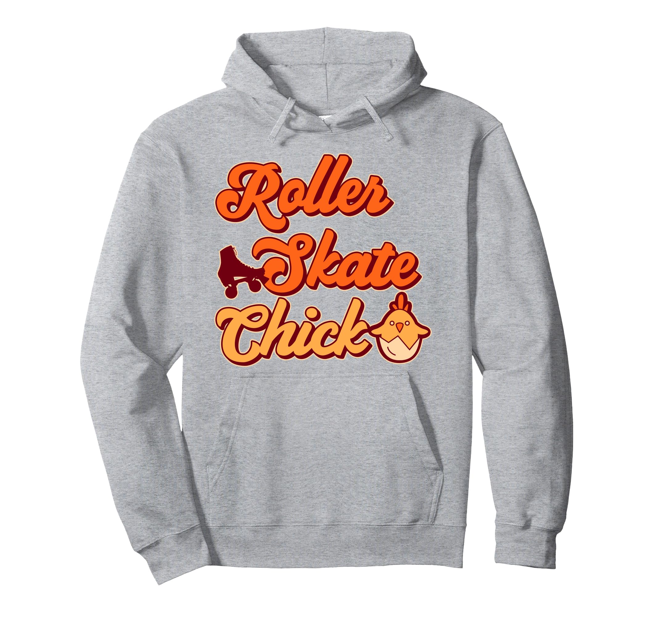 Roller Skating Skate 1970S Chicken Roller Hoodie - Unique Graphic Men Women - T-Shirt, Sweatshirt, Hoodie