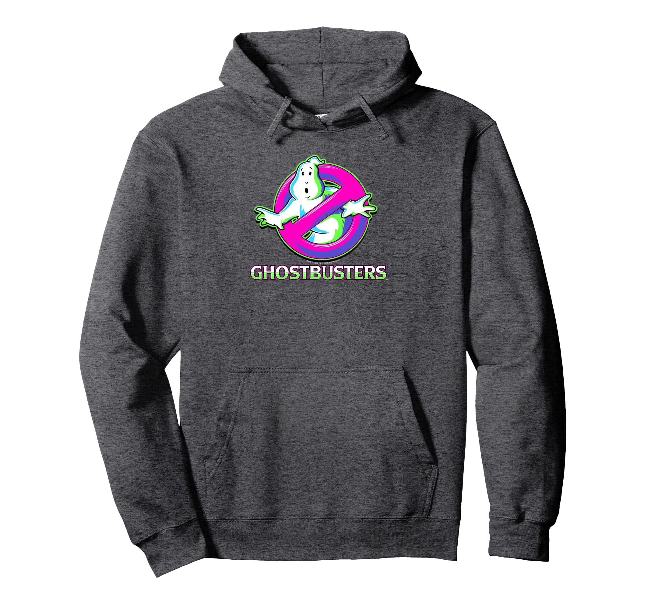 Ghostbusters Colorful Arcade Logo Movie Hoodie - Trendy Graphic for Adults - T-Shirt, Sweatshirt, Hoodie