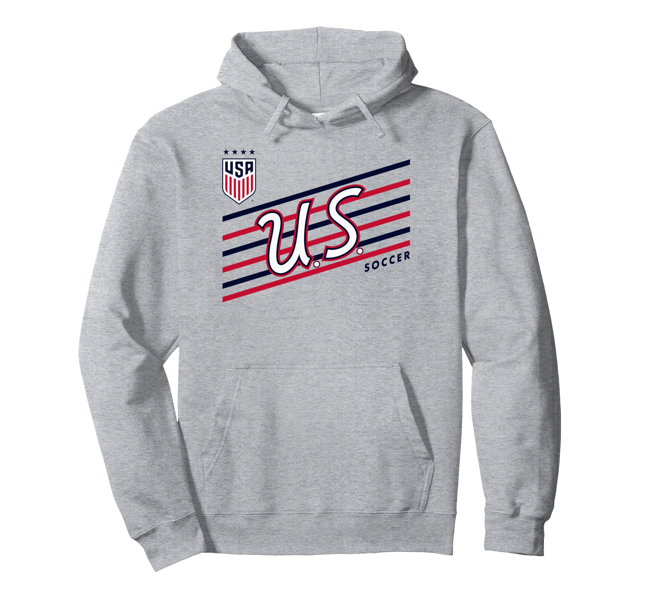 U S Soccer Perform Gray Uswnt Hoodie - Unique Graphic for Adults - T-Shirt, Sweatshirt, Hoodie