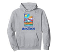 Arches National Park Utah Nature Outdoor Hoodie - Unique Graphic for Adults - T-Shirt, Sweatshirt, Hoodie