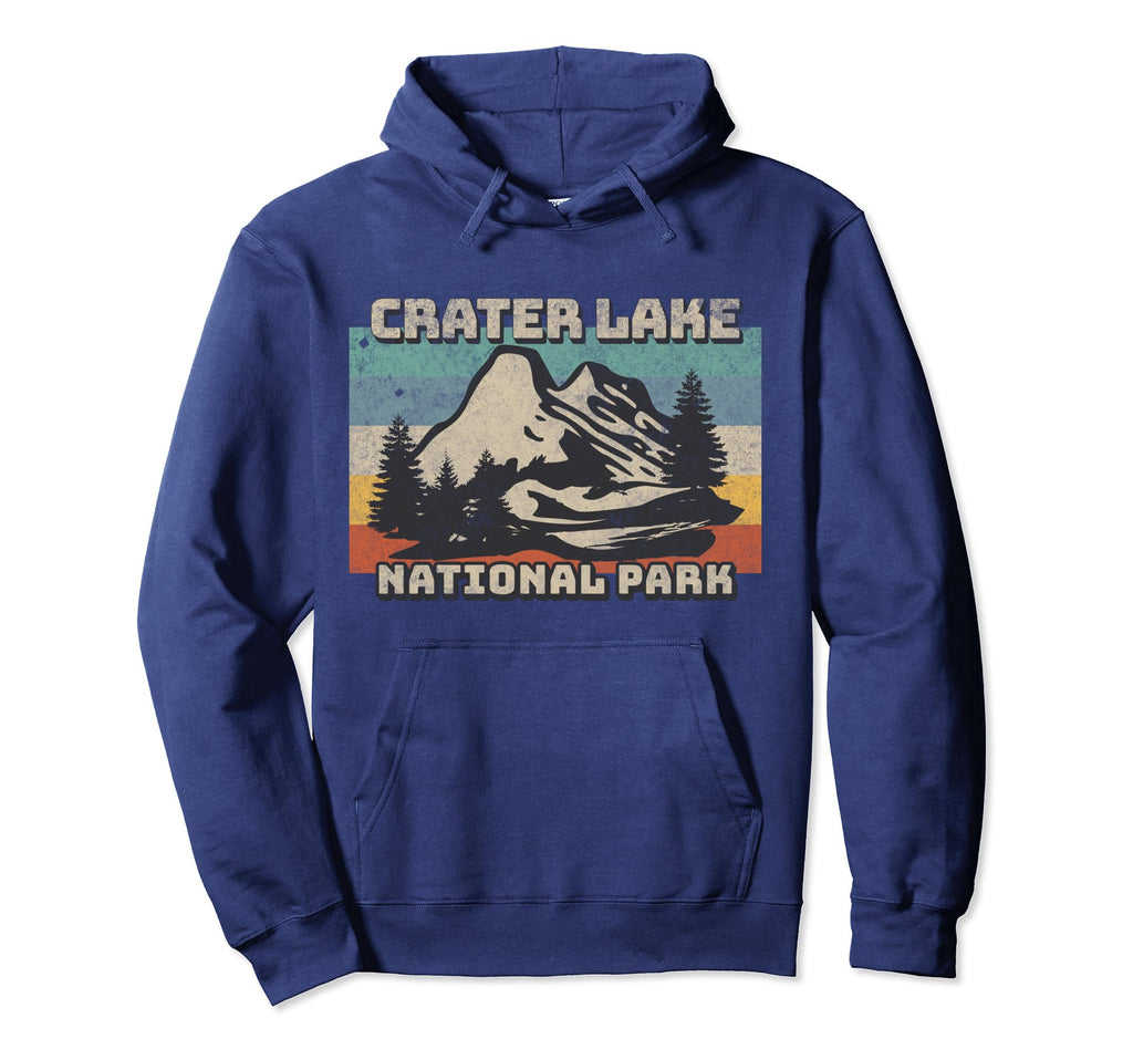 Crater Lake National Park Oregon Sweatshirt - Minimalist Print for Adults - T-Shirt, Sweatshirt, Hoodie