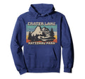 Crater Lake National Park Oregon Sweatshirt - Minimalist Print for Adults - T-Shirt, Sweatshirt, Hoodie