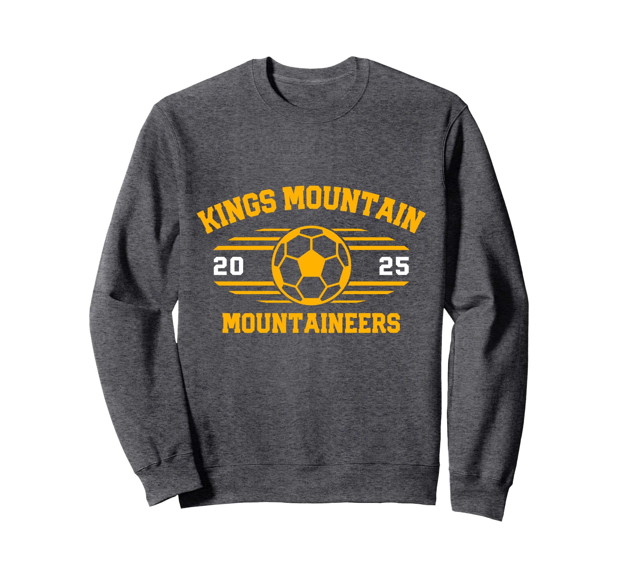 Kings Mountain Mountaineers Soccer Sweatshirt - Minimalist Print Unisex - T-Shirt, Sweatshirt, Hoodie