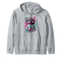 Old School Tokyo Cassette Tape Yin Hoodie - Fun Novelty Design Men Women - T-Shirt, Sweatshirt, Hoodie