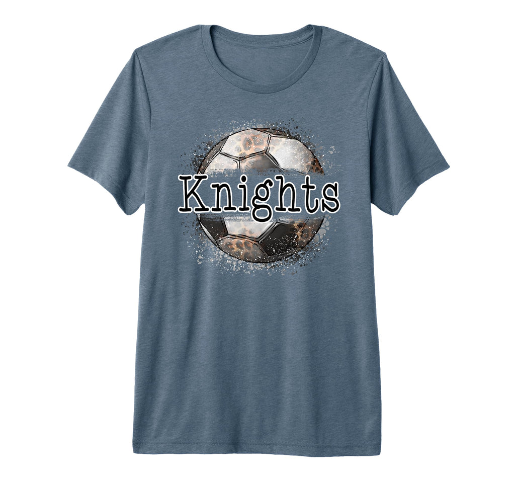 Knights Soccer Mom Game Day School T-Shirt - Aesthetic Graphic Men Women - T-Shirt, Sweatshirt, Hoodie