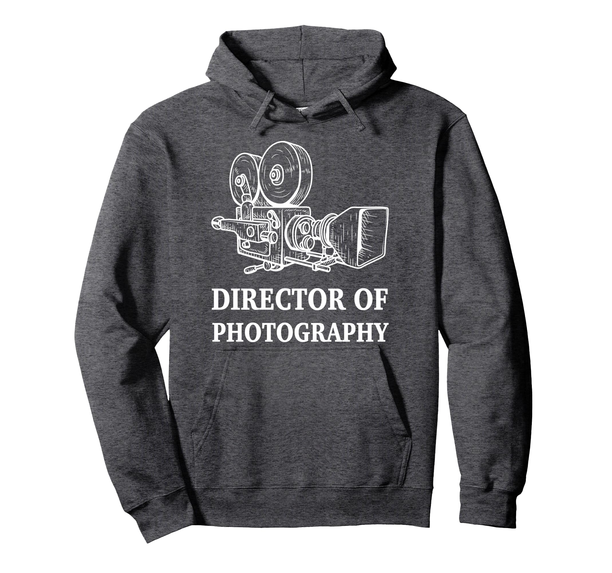 Movie Camera Cinematography Director Hoodie - Graphic Print Men Women - T-Shirt, Sweatshirt, Hoodie