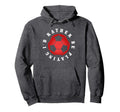 Mens Football Player Ball Hoodie - Custom Art Print for Adults - T-Shirt, Sweatshirt, Hoodie