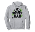 Proud Soccer Dad Whistle Sports Fan Hoodie - Custom Art Print Unisex - T-Shirt, Sweatshirt, Hoodie