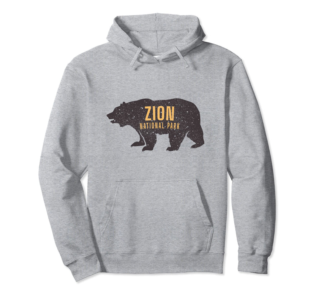 Road Trip Mount Zion National Park Bear Hoodie - Unique Graphic for Adults - T-Shirt, Sweatshirt, Hoodie