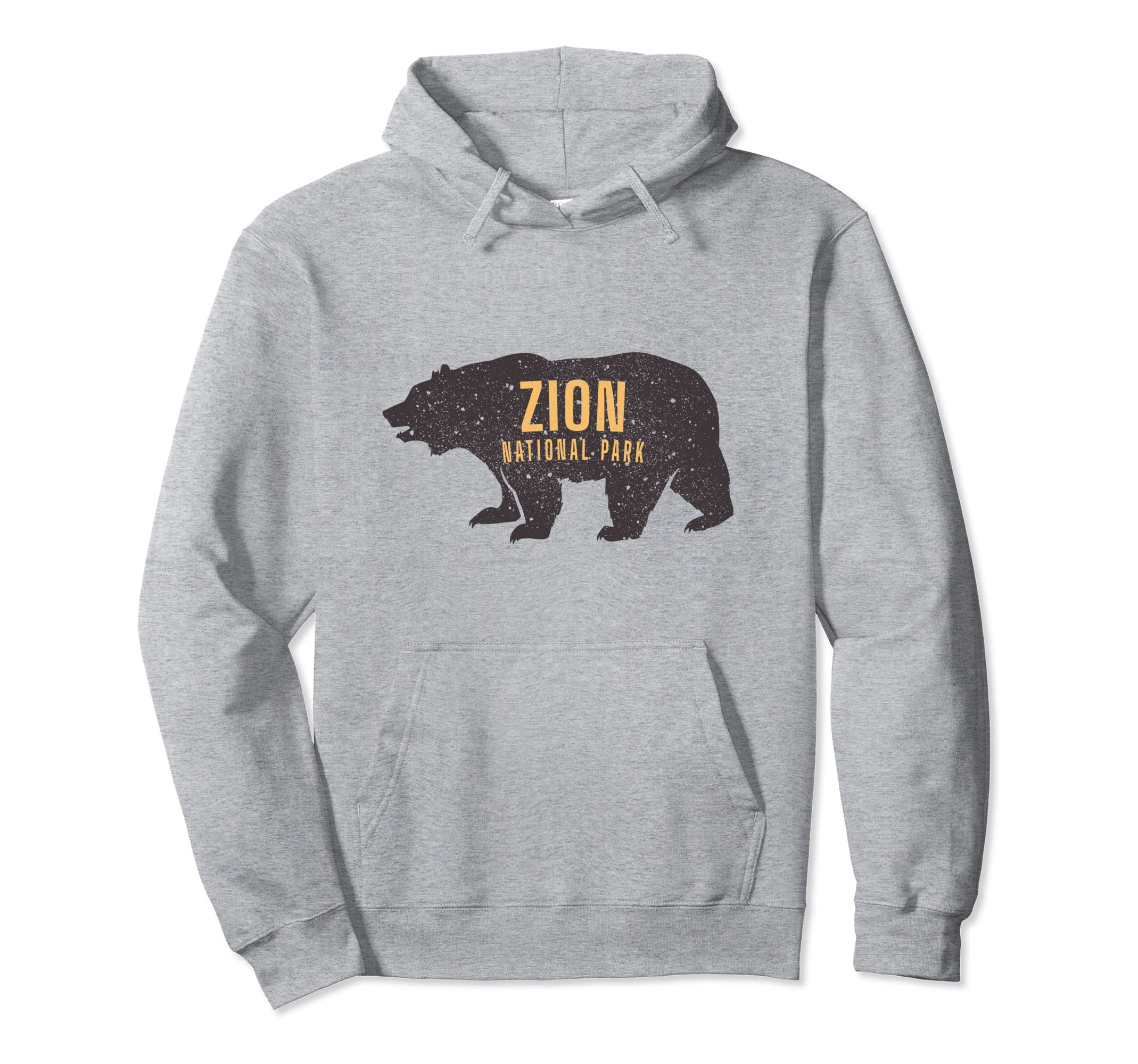 Road Trip Mount Zion National Park Bear Hoodie - Unique Graphic for Adults - T-Shirt, Sweatshirt, Hoodie