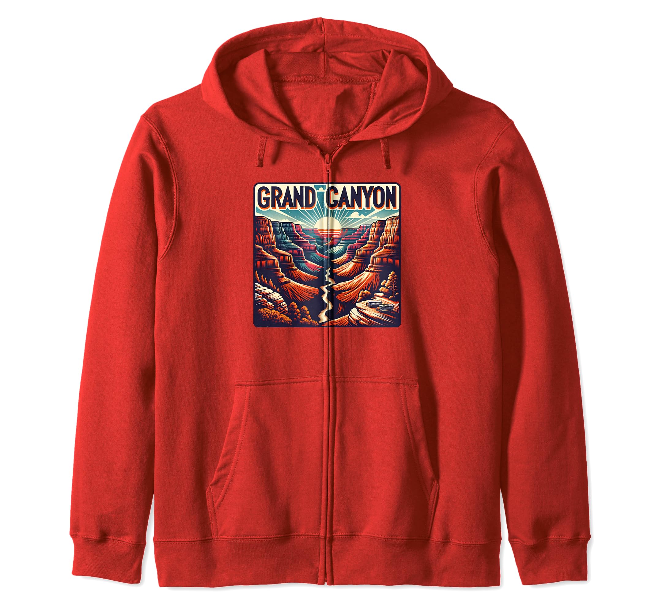 Grand Canyon National Park Arizona Hoodie - Aesthetic Graphic Men Women - T-Shirt, Sweatshirt, Hoodie