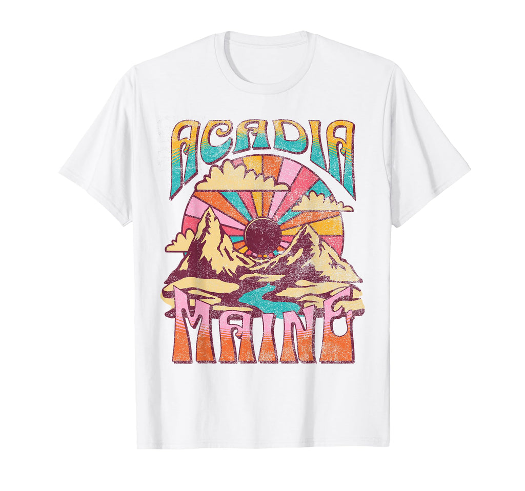 Acadia National Park Maine Usa Outdoor Hoodie - Custom Art Print for Adults - T-Shirt, Sweatshirt, Hoodie