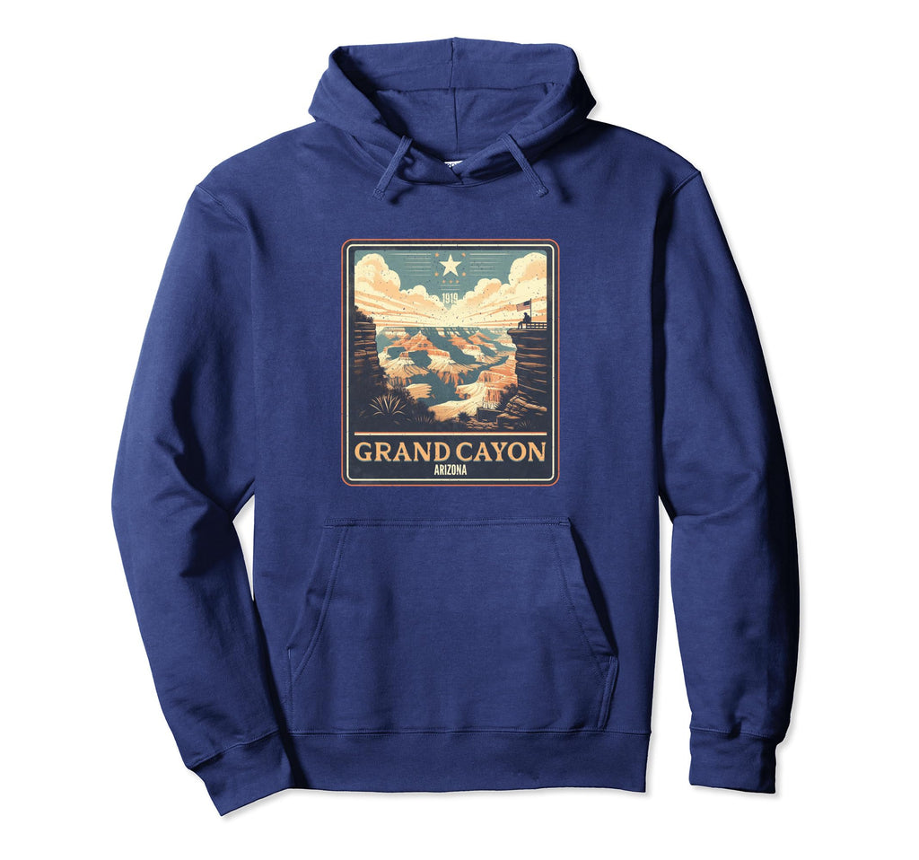 Grand Canyon Arizona National Park Hoodie - Unique Graphic for Adults - T-Shirt, Sweatshirt, Hoodie