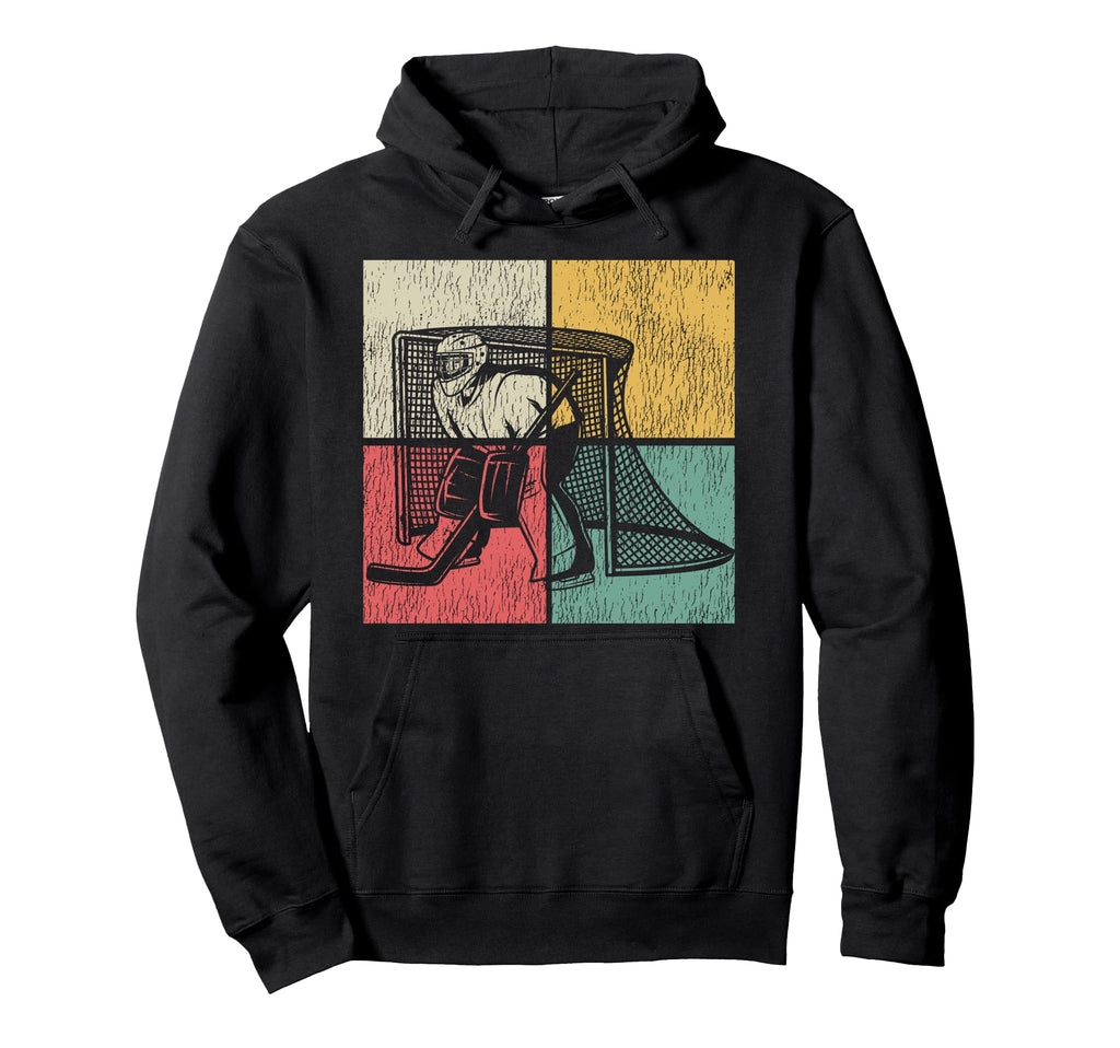Ice Hockey Goalie Goalkeeper Hoodie - Streetwear Style Men Women - T-Shirt, Sweatshirt, Hoodie