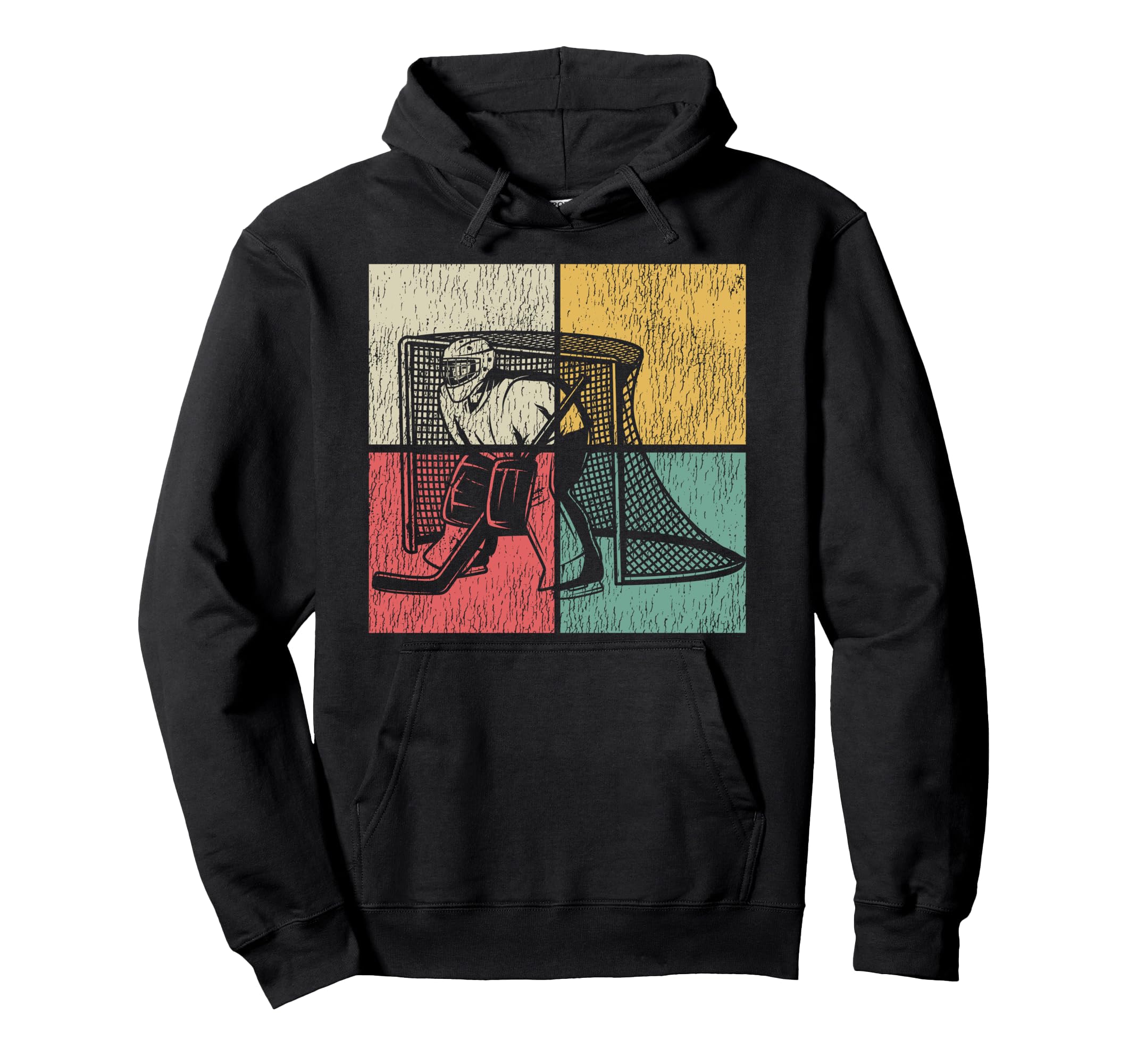 Ice Hockey Goalie Goalkeeper Hoodie - Streetwear Style Men Women - T-Shirt, Sweatshirt, Hoodie