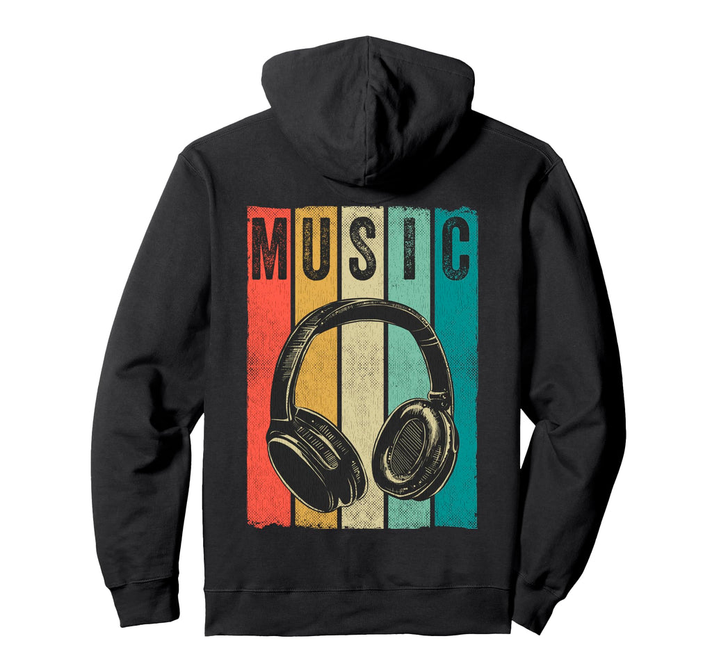 Dj 80S Electronic Music Producer Hoodie - Custom Art Print Men Women - T-Shirt, Sweatshirt, Hoodie