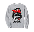 Life Messy Bun Hair Funny Soccer Sweatshirt - Trendy Graphic Men Women - T-Shirt, Sweatshirt, Hoodie