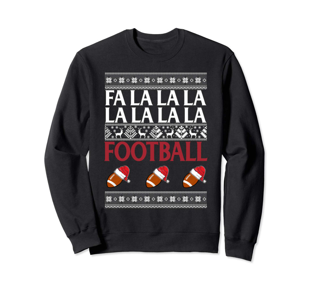 Football Ugly Santa Funny Party Sweatshirt - Streetwear Style Men Women - T-Shirt, Sweatshirt, Hoodie