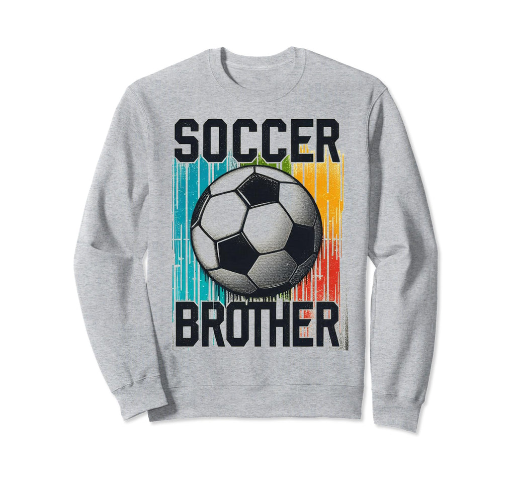 Soccer Brother Family Matching Team Sweatshirt - Trendy Graphic for Adults - T-Shirt, Sweatshirt, Hoodie