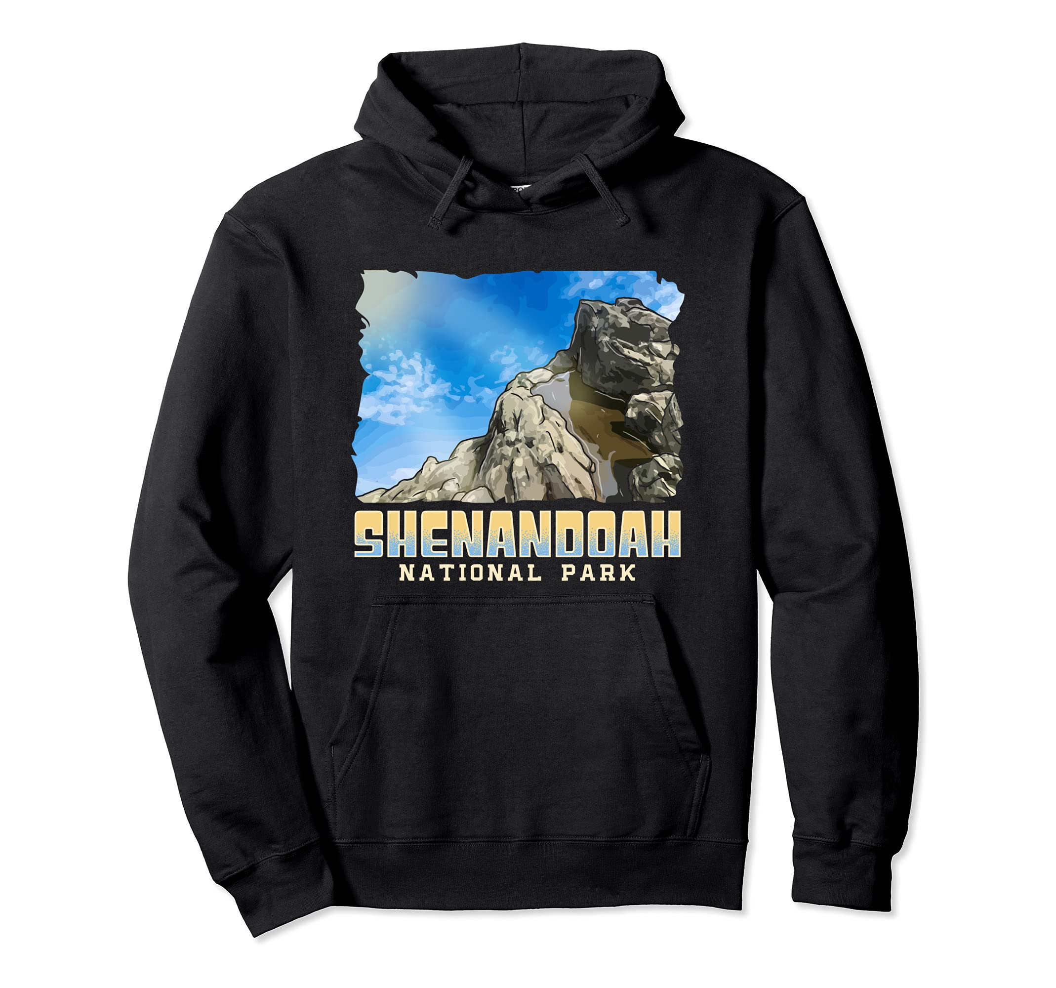 Shenandoah National Park Tshirts Hoodie - Fun Novelty Design Men Women - T-Shirt, Sweatshirt, Hoodie