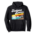 Indiana Dunes National Park 80S Hoodie - Custom Art Print Men Women - T-Shirt, Sweatshirt, Hoodie